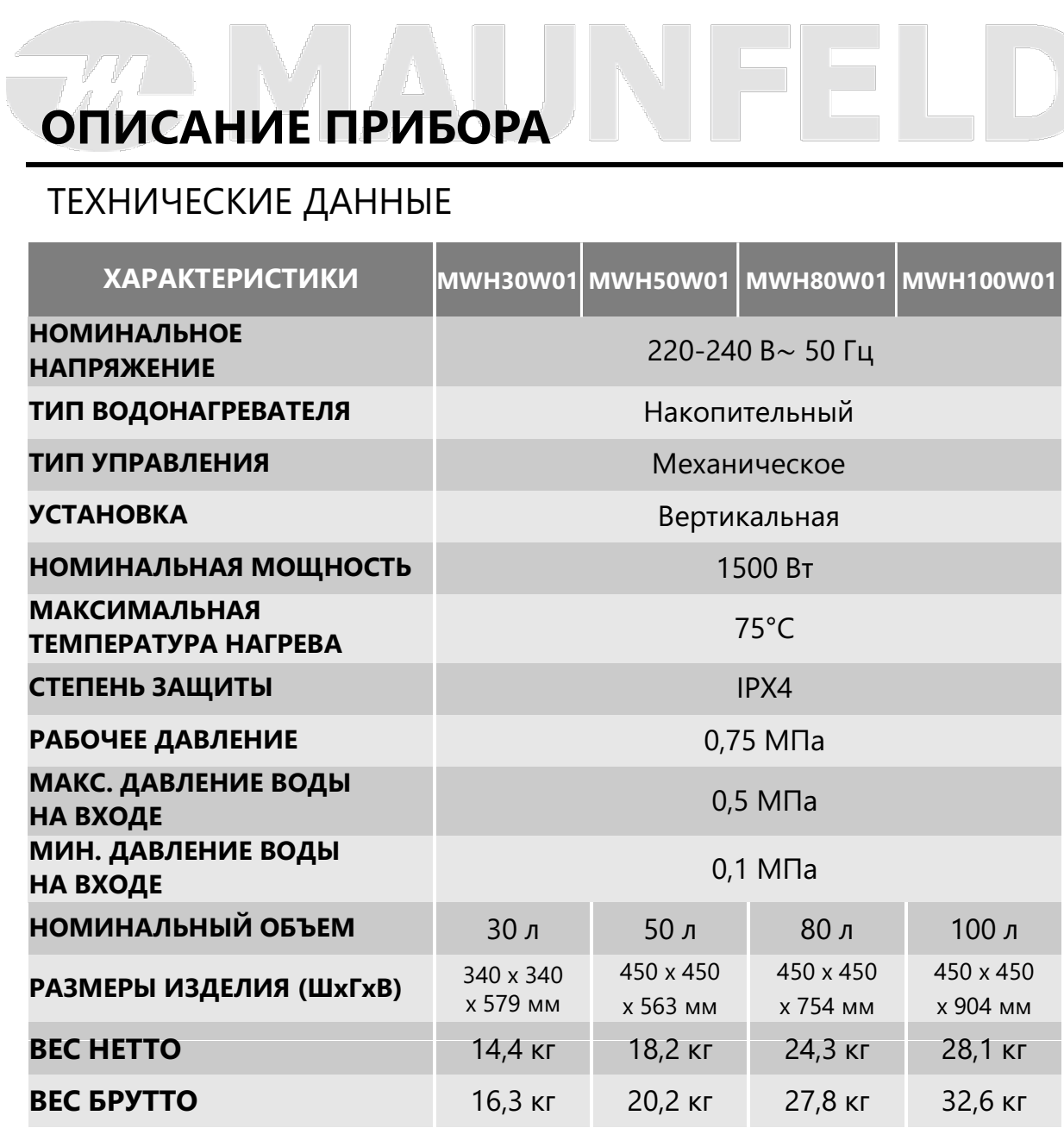 MAUNFELD MWH100W01